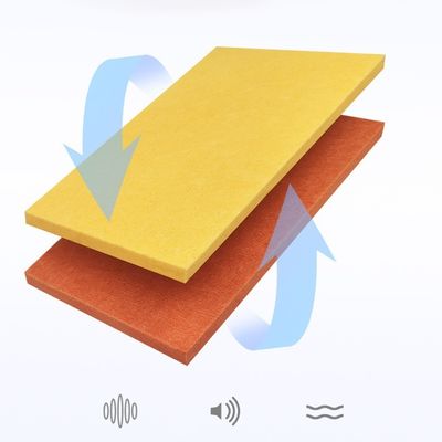 12mm Polyester Fiber Sound Absorption Panel Hotel Acoustic Panel Modern Design Style