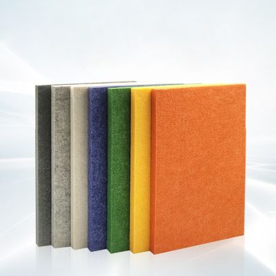 Modern Hotel Design 12mm 24mm Polyester Fiber Sound Proof Panels for Sound Absorption