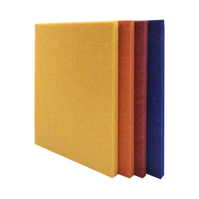 Modern Hotel Design 12mm 24mm Polyester Fiber Sound Proof Panels for Sound Absorption
