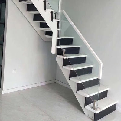 Modern Design Style Glass Railing for Indoor Safety in Apartment Stairs Handrail