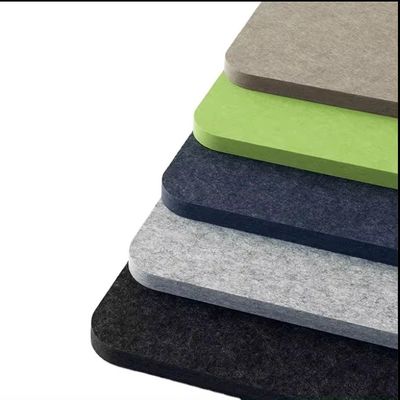 100% Felt Fiber Polyester Soundproof Acoustic Panel for Auditorium Gym Customization