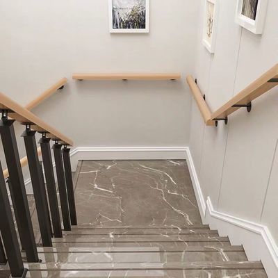 Simple Design Iron Stairs Railing Models for Wall Mounting in Apartments