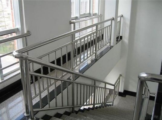 Exterior Metal Balustrade for Apartment Wall Mounted Outdoor Wrought Iron Railing