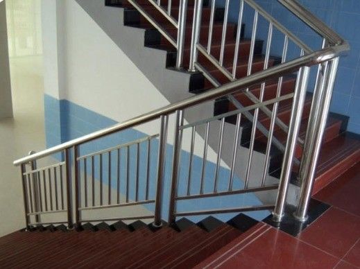 Exterior Metal Balustrade for Apartment Wall Mounted Outdoor Wrought Iron Railing