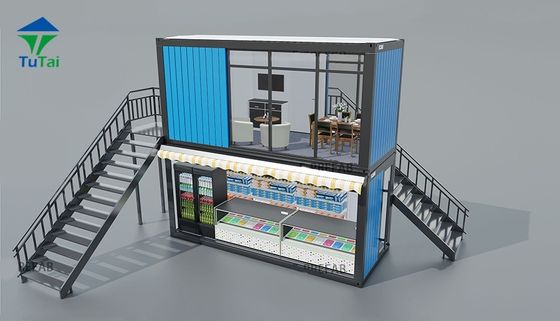 Flat Pack Container Steel Board Room for Quick Installation in Prefabricated Dwellings