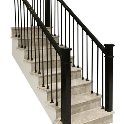 Modern Design Floating Tread Wire Balustrade for Wall Mounted Steel Spine Staircare