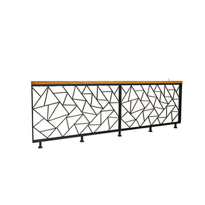 Wall-Mounted Aluminum Staircase Stair Railing with Custom Design Balustrade Handrails