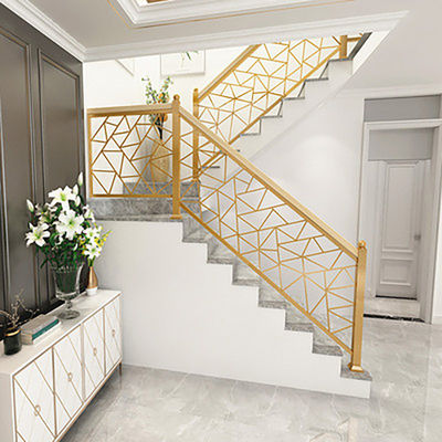 Wall-Mounted Aluminum Staircase Stair Railing with Custom Design Balustrade Handrails