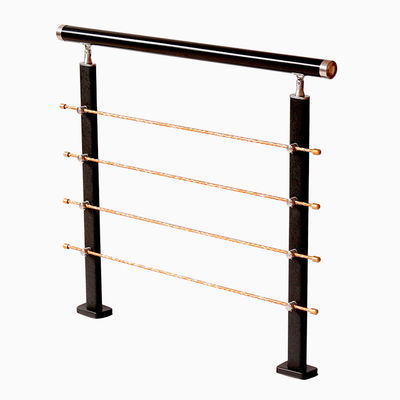 Apartment Balcony Railings Outdoor Aluminum Stair Railing for Decks Wall Mounted