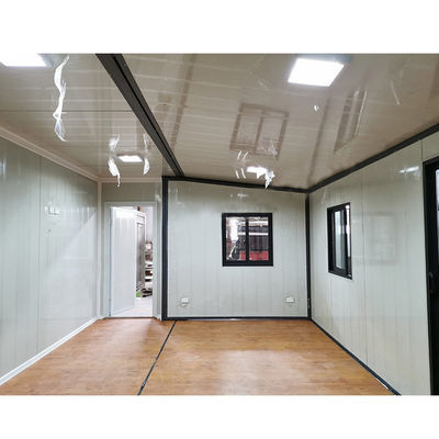 Outdoor Flat Pack Container Prefabricated Home Light Steel Sandwich Panel Modular House