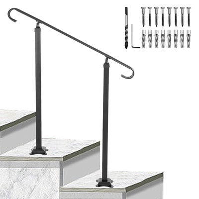 Iron Fence Wrought Iron Stair Railing for Villa and House Superior Craftsmanship