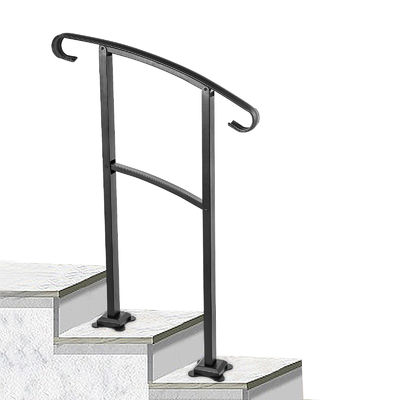 Popular Indoor Steel Stair Fence Handrail for Modern Apartment Balcony Balustrades