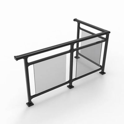 Modern Design Wall Mounted Aluminum Balcony Railing for Handrails Deck
