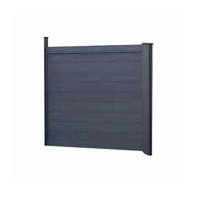 Modern Design Style Wood Plastic Composite Fence Board Easy Install and Waterproof