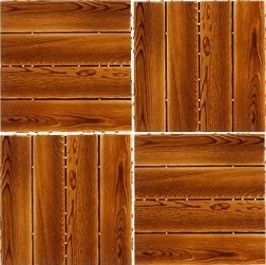 Contemporary Design Style Wpc Decking Floor for Outdoor Patio Garden Interlock Tiles