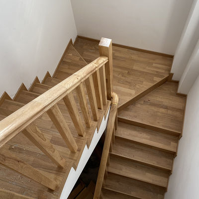 Office Building Wpc Composite Wood Railing with Easy Installation and Customized Size