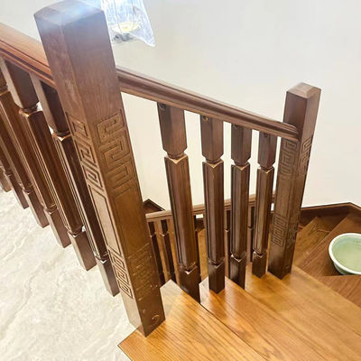 Office Building Wpc Composite Wood Railing with Easy Installation and Customized Size