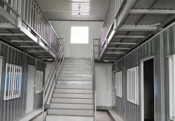 20ft or 40ft Thermal Insulation Container House with Mid-Century Modern Design Style