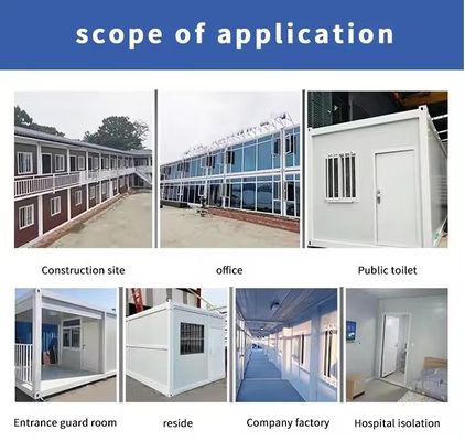 Warehouse Multi-function Custom Container House Prefab Tiny House with and Multi-function
