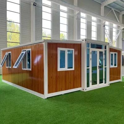 Steel Structure Luxury 2 Bedroom Prefab Container House for Office and Dormitory