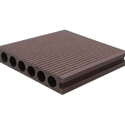 Modern Design Solid Hollow Wood-Plastic Balcony Composite Floor for Easy Installation