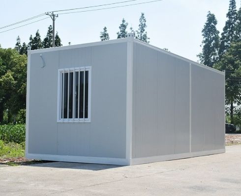 Foldable Units Portable Office Building with Quick Fold Out Flat Pack Container Homes