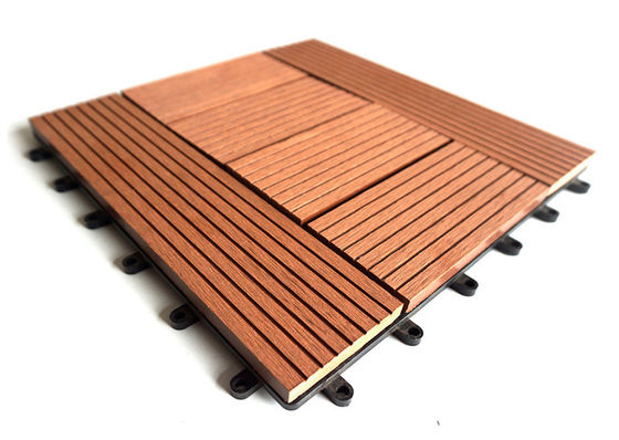 High Durability Outdoor DIY Wood-plastic Flooring for Modern Backyard Projects