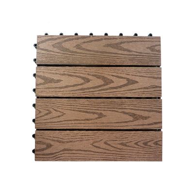 High Durability Outdoor DIY Wood-plastic Flooring for Modern Backyard Projects