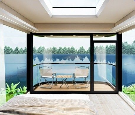 App Control Hotel Space Capsule House with Thermal Performance Suit and Electric System
