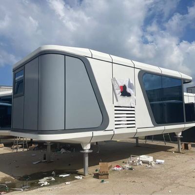 Modular Space Capsule House For Hotel And Villa Luxury Prefab Design Style Postmodern