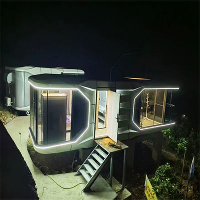 Modular Space Capsule House For Hotel And Villa Luxury Prefab Design Style Postmodern