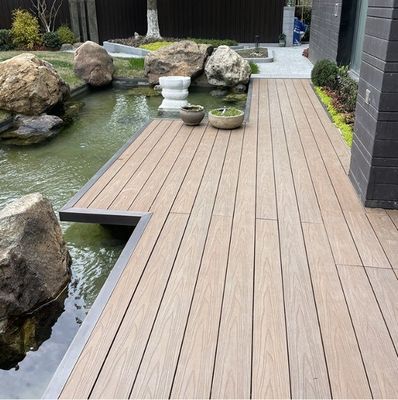 150*25mm WPC Decking FIRST-CLASS Grade Hardwood Composite Flooring for Outdoor Terrace