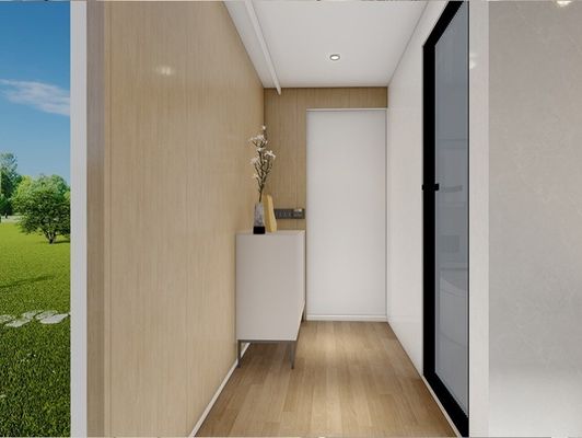Self-Sustainable Farmhouse Capsule House Luxury Aluminum Alloy Prefab with Voice Control