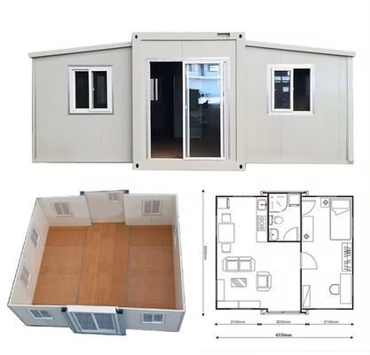 Environmental Protection Modern Transportable House with Light Steel Structure Frame