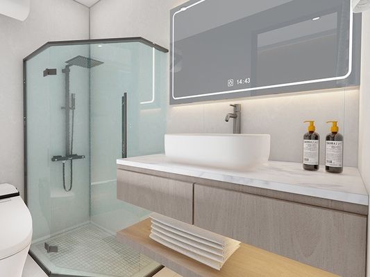 Advantageous Environmental Protection Luxury Prefab House With Kitchen And Bathroom