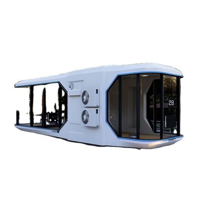 Expandable Container Recycle With Kitchen And Bathroom For Environmental Protection