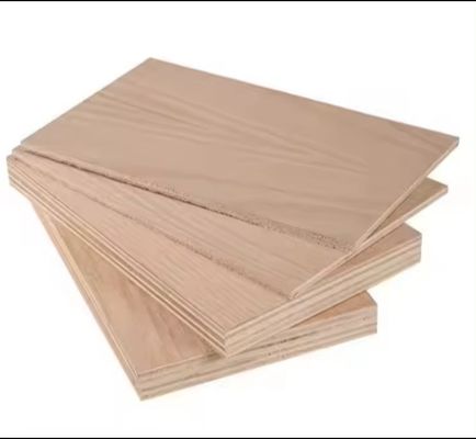 Customized Waterproof Marine 3mm-21mm Melamine Laminated Plywood for Hotel Decoration