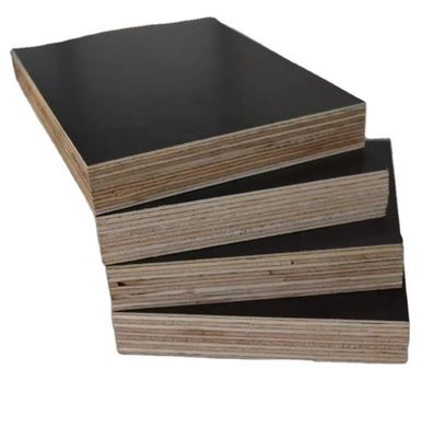 E1 Formaldehyde Emission Standards 18mm Marine Plywood for Construction Film Faced