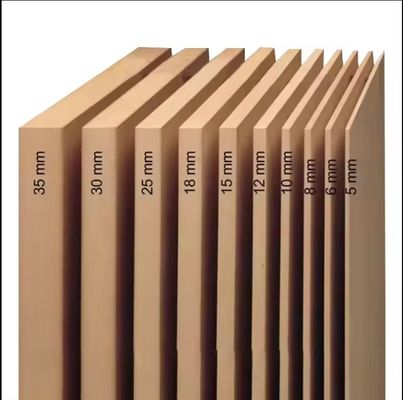 Formaldehyde Emission Standards E1 White Laminated Melamine Faced Wood MDF Board