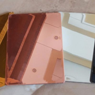 2/3/4/5/6mm Thickness Colored Exterior Wall Cladding Sheets for Outdoor Installations
