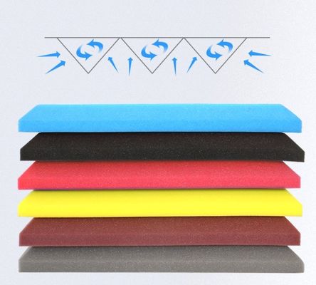 Customized Color Acoustic Wall Panel for Studio Room Foam Sound Absorption Cinema