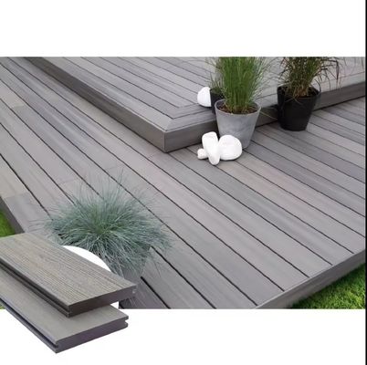18mm Thickness Pear Wood Outdoor Garden Patio Swimming Pool Wood Composite Decking Floor