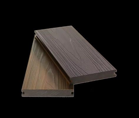18mm Thickness Pear Wood Outdoor Garden Patio Swimming Pool Wood Composite Decking Floor