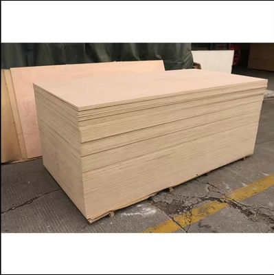 Indoor E1 Formaldehyde 18mm Waterproof Panels Commercial Hardwood Okoume Marine Sheet 4x8