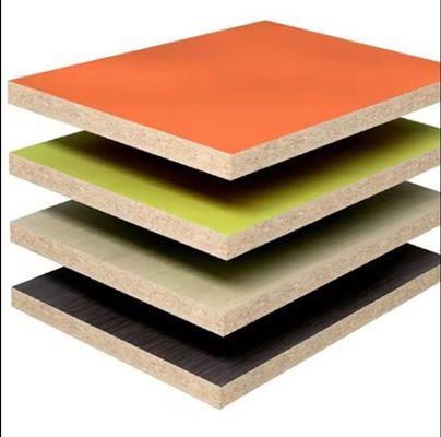 1220x2440mm White Laminated Nonmetal Melamine MDF Plywood Board for Apartment Furniture