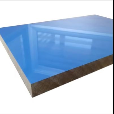 1220x2440mm White Laminated Nonmetal Melamine MDF Plywood Board for Apartment Furniture