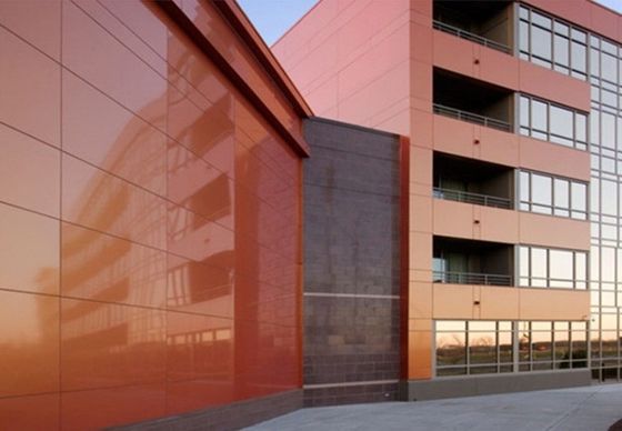 4 x 8 Aluminum Composite Panel for Wall Cladding in Hotel Made of Aluminum Alloy
