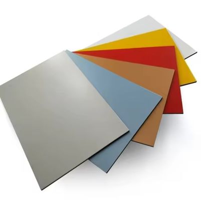 Fireproof Aluminum Alloy Composite Panel 3mm 4mm 5mm Exterior Used PE/PVDF ACP Sheet
